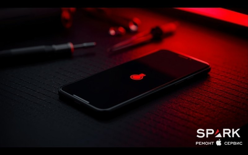 iPhone с предупреждением о высокой температуре на экране